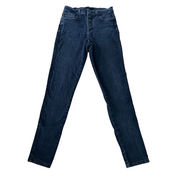 Joe's Jeans Black Denim Mid Rise Skinny Ankle Women's 25 - Picture 7 of 7